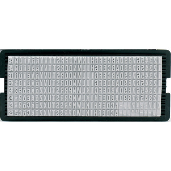 TRODAT 6004 ΠΛΑΚΕΤΑ ΕΛΛΗΝΙΚΩΝ ΓΡΑΜΜΑΤΩΝ ΥΨΟΥΣ 4mm