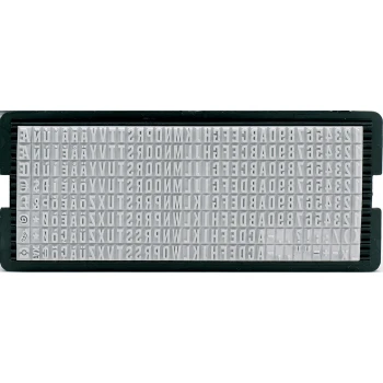 TRODAT 6004 ΠΛΑΚΕΤΑ ΕΛΛΗΝΙΚΩΝ ΓΡΑΜΜΑΤΩΝ ΥΨΟΥΣ 4mm