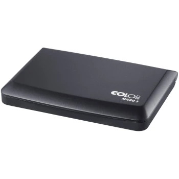 Ταμπόν Colop Micro 2 Μαύρο 7x11cm Σφραγίδων Απλών