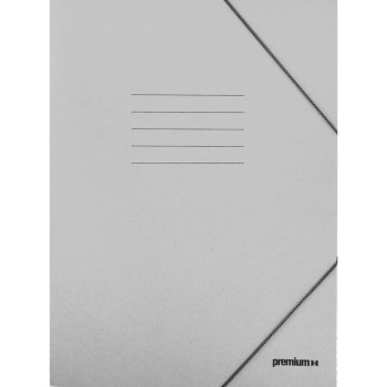 Φάκελος Πρέσπαν Με λάστιχο 25x35cm Ανοιχτό Γκρι
