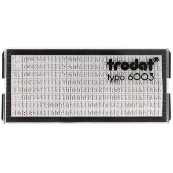 Trodat 6003 Πλακέτα Ελληνικών Γραμμάτων ύψους 3mm