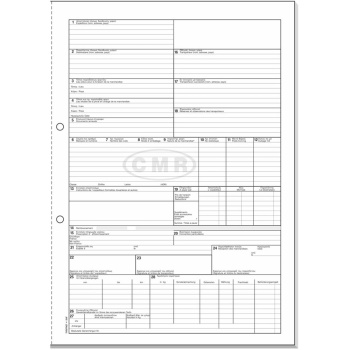 CMR Φορτωτική 50 φύλλων 254γ τετραπλότυπη 21x29cm Typotrust (Εντός Ε.Ε.)
