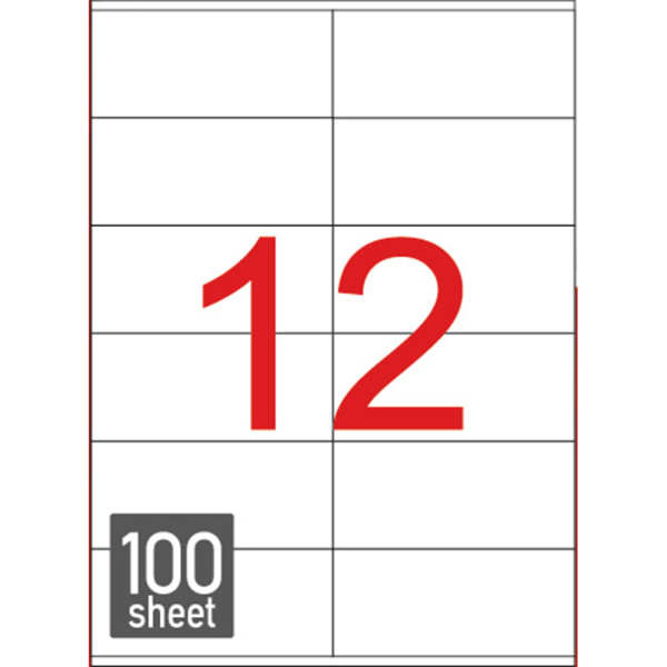 Ετικέτες Εκτυπωτών 105x48mm Αυτοκόλλητες Typolabel TL1211