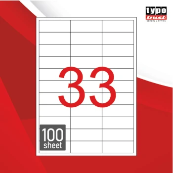 Ετικέτες Εκτυπωτών 70x25.4mm Αυτοκόλλητες Typolabel TL3311