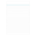 Φυλλάδα Ριγέ 200 Φύλλων Typotrust 25x35cm No 504α