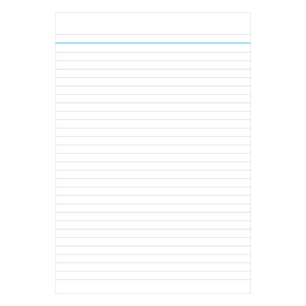 Φυλλάδα Ριγέ 200 Φύλλων Typotrust 25x35cm No 504α
