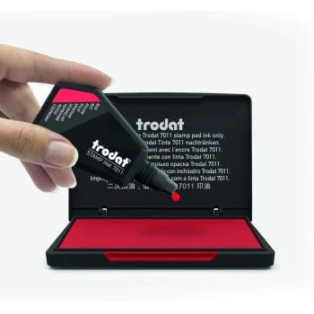 ΜΕΛΑΝΙ ΣΦΡΑΓΙΔΩΝ TRODAT 7011 KOKKINO 28ml ΓΙΑ ΤΑΜΠΟΝ