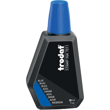 Trodat 7011 Μπλε 28ml Μελάνι Σφραγίδων για ταμπόν