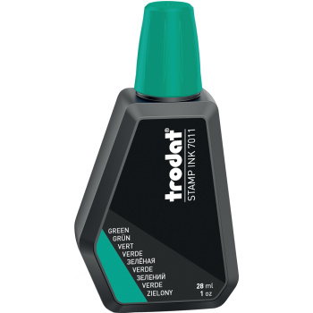 Trodat 7011 Πράσινο 28ml Μελάνι Σφραγίδων για ταμπόν