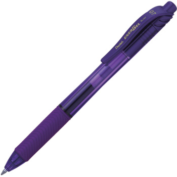 Pentel Energel Μωβ BL107 Στυλό Gel με Grip 0.7mm