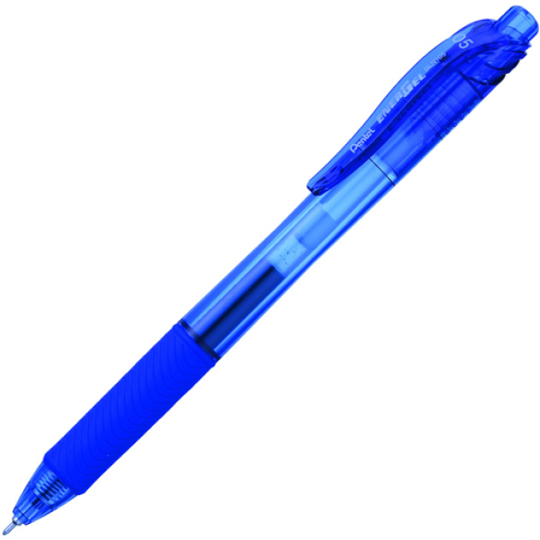 Pentel Energel Μπλε BLN105 Στυλό Gel με Grip 0.5mm