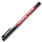 Edding 142m Μαύρος Μαρκαδόρος Ανεξίτηλος 1.0mm