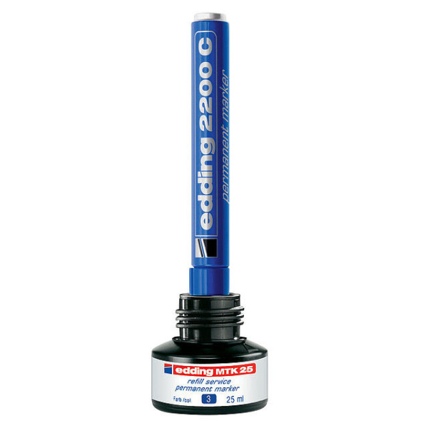 ΜΑΡΚΑΔΟΡΟΣ EDDING 2200C ΑΝΕΞΙΤΗΛΟΣ ΠΛΑΚΕ 1-5MM