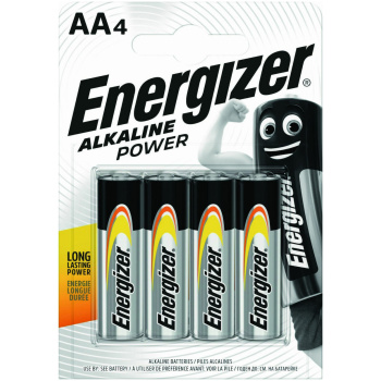 Μπαταρίες Energizer Αλκαλικές ΑΑ/LR6 σε blister 4ων Τεμαχίων