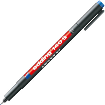 Edding 140s Μπλε Μαρκαδόρος Διαφανειών