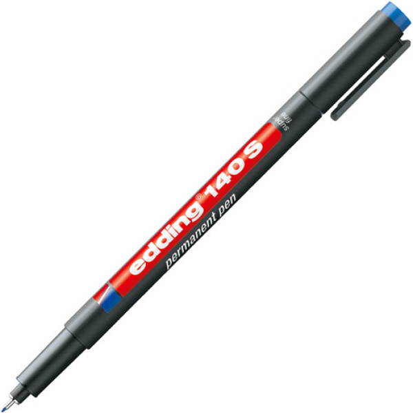 Edding 140s Μπλε Μαρκαδόρος Διαφανειών