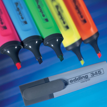 ΜΑΡΚΑΔΟΡΟΣ ΥΠΟΓΡΑΜΜΙΣHΣ EDDING 345 ΜΥΤΗ 2-5mm