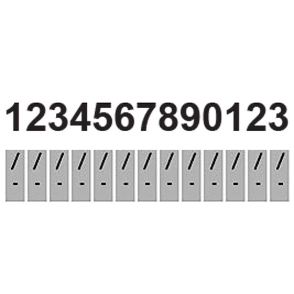 Trodat 48313 Σφραγίδα Αρίθμησης 13 αριθμών ύψους 3.8mm
