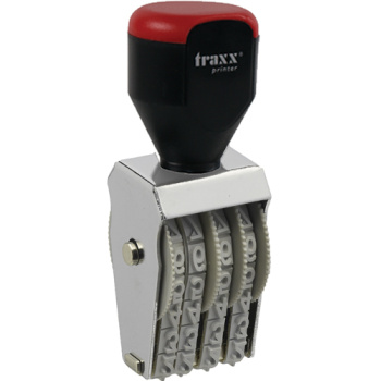 ΣΦΡΑΓΙΔΑ ΑΡΙΘΜΗΣΗΣ TRAXX N03-04 ΜΕ 4 ΑΡΙΘΜΟΥΣ ΥΨΟΥΣ 3mm