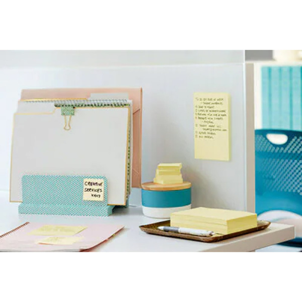 Αυτοκόλλητα Σημειώσεων Post-it Κίτρινα 76x76mm 90 φύλλα 654