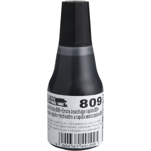 Μελάνι Colop 809 Μαύρο Ανεξίτηλο Σφραγίδων 25ml Premium