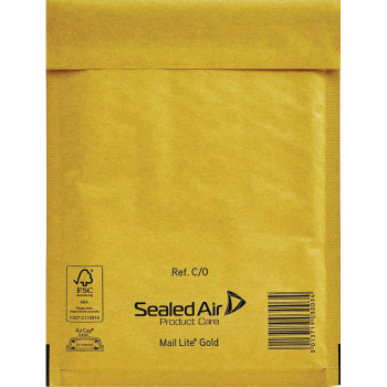 Φάκελος Φυσαλίδων 150x210mm Sealed Air C/0 Mail Lite Gold