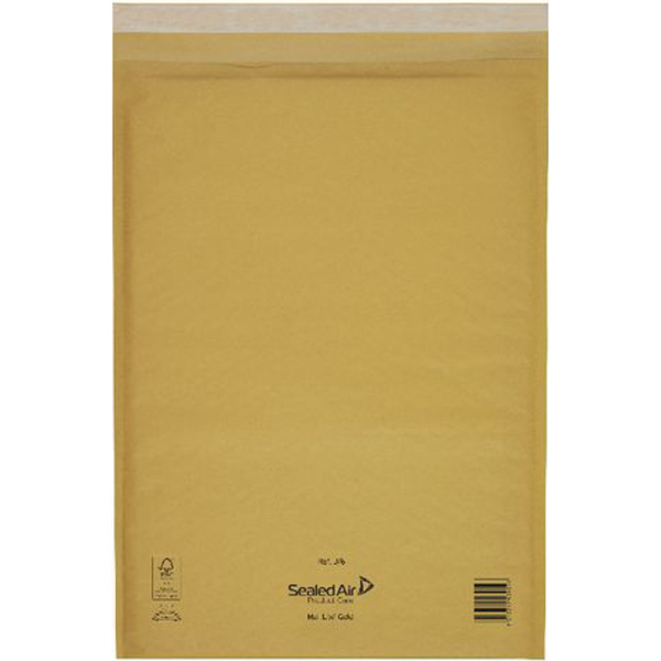 Φάκελος Φυσαλίδων 300x440mm Sealed Air J/6 Mail Lite Gold