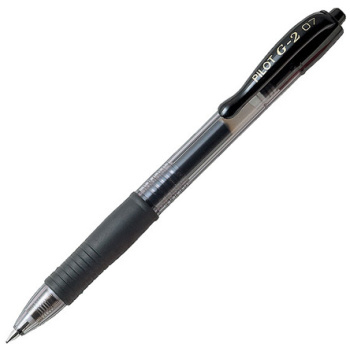 Στυλό Pilot G2-0.7 Μαύρο