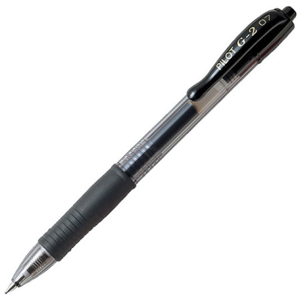 Στυλό Pilot G2-0.7 Μαύρο