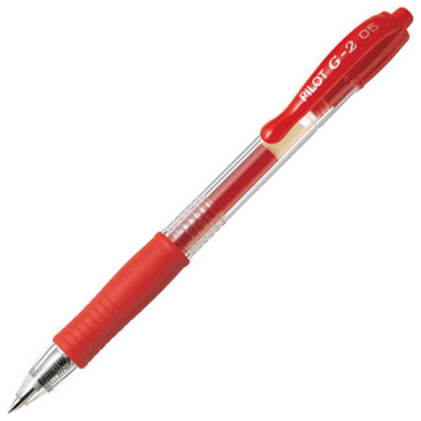 Στυλό Pilot G2-0.5 Κόκκινο