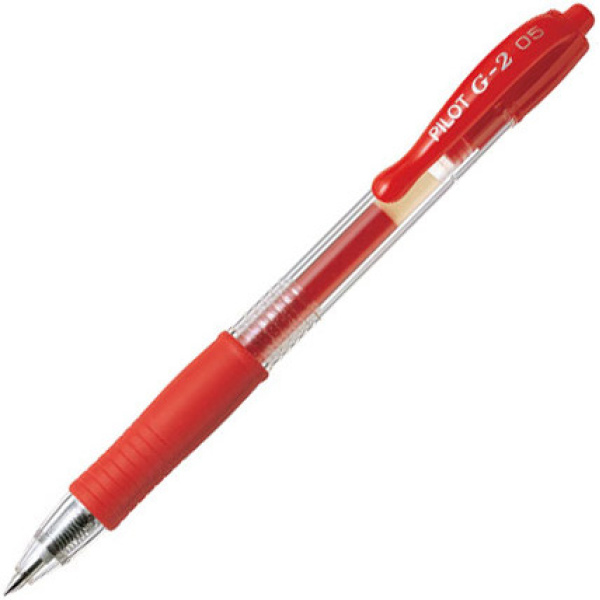 Στυλό Pilot G2-0.5 Κόκκινο