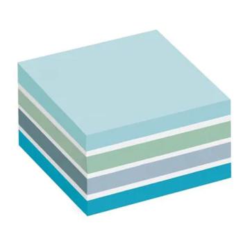 Post-it Μπλε 76x76mm κύβος 450 φύλλα 2028-B Αυτοκόλλητα σημειώσεων