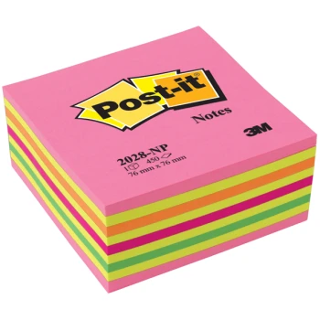 Post-it Κύβος με Αυτοκόλλητα Σημειώσεων 2028-NP Lollipop
