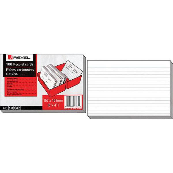 ΚΑΡΤΕΛΕΣ ΑΠΟΔΕΛΤΙΩΣΗΣ REXEL 15.2x10.2cm ΡΙΓΕ 8465