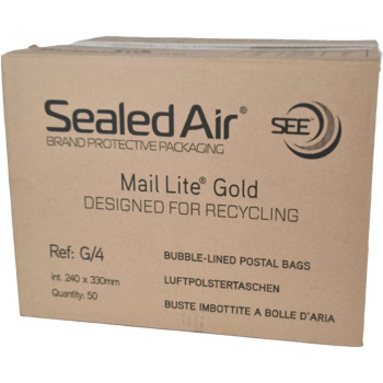 ΦΑΚΕΛΟΣ ΦΥΣΑΛΙΔΩΝ 240x330mm SEALED AIR G/4 MAIL LITE GOLD