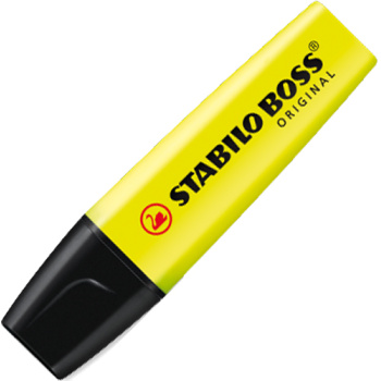 Μαρκαδόρος Stabilo Boss Original Κίτρινος