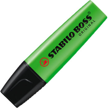Μαρκαδόρος Stabilo Boss Original Πράσινος