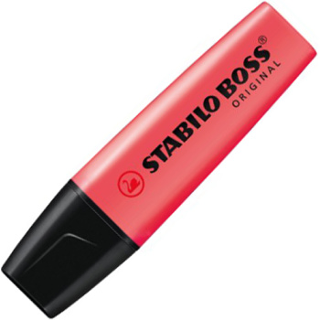 Μαρκαδόρος Stabilo Boss Original Κόκκινος