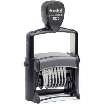 TRODAT PROFESSIONAL 5558 ΣΦΡΑΓΙΔΑ ΑΡΙΘΜΗΣΗΣ ΜΕ 8 ΑΡΙΘΜΟΥΣ ΥΨΟΥΣ 5mm