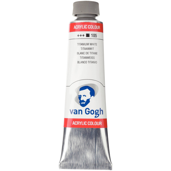 Van Gogh 105 Titanium White Ακρυλικό 40ml Talens
