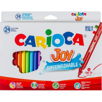 Carioca 24 Μαρκαδόροι Ζωγραφικής Λεπτοί