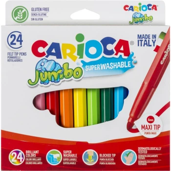 Carioca 24 Μαρκαδόροι Ζωγραφικής Χονδροί