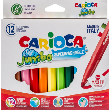 Carioca 12 Μαρκαδόροι Ζωγραφικής Χονδροί