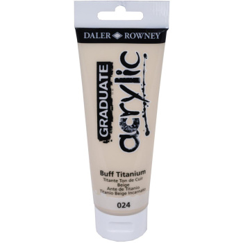 Ακρυλικό Χρώμα Daler Rowney Graduate 120ml Buff Titanium 024