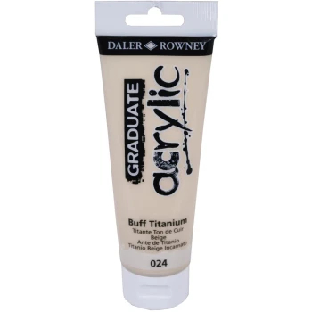 Ακρυλικό Χρώμα Daler Rowney Graduate 120ml Buff Titanium 024