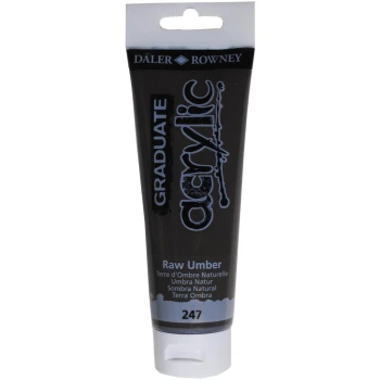 ΑΚΡΥΛΙΚΟ ΧΡΩΜΑ DALER ROWNEY GRADUATE 120ml RAW UMBER 247