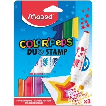 Maped Μαρκαδόροι ColorPeps Duo Stamp 846808