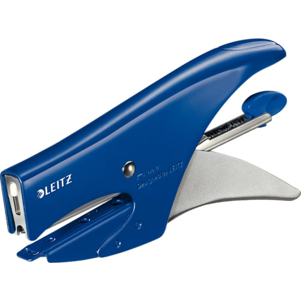 Leitz Wow 5547 Μπλε Σκούρο Μεταλλικό Συρράπτικο Χειρός