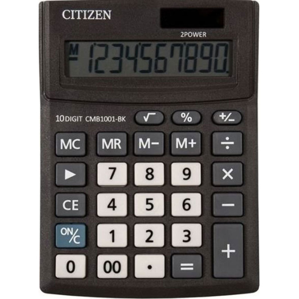 Αριθμομηχανή Citizen 10 Ψηφίων CMB1001-BK Μαύρη