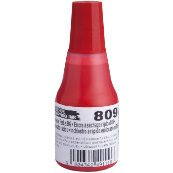 Μελάνι Colop 809 Κόκκινο Ανεξίτηλο Σφραγίδων 25ml Premium